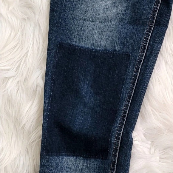 The Limited Skinny Regular Jeans Woman's Size 6R Patchwork denim Jeans Stretch - Picture 11 of 11